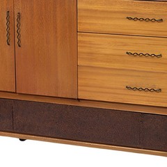 Rare Mid-century Mahogany 4066 Buffet/Credenza by John Keal for Brown Saltman