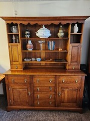 Stickley Solid Cherry Colonial Hutch