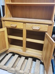 Vintage Brandt Ranch Oak Cupboard – Original finish, 1950’s