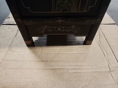antique china hand carved cabinet
