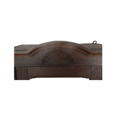 Kitchen Apothecary Medicine Bathroom Wall Cabinet Oak Beveled Glass Mirror Mid C