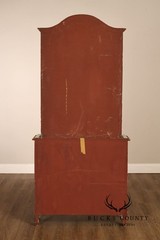 Venetian Style Hand Painted Florentine Cabinet On Stand