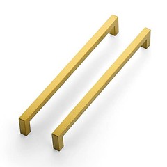 Ravinte 18 Pack 10 Inch Square Cabinet Handles – Matte Black Pulls for Kitchen