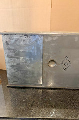Vintage Hoosier Metal Bread Drawer Cabinet Bin 14x20x6 Kitchen Restoration