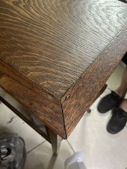 1900s Antique Wooden Butlers Cabinet