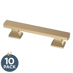 Franklin Brass 10 Pack Champagne Bronze Gold Cabinet Handles 3 inch (76mm) Ki…