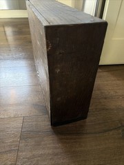 Antique 26 Drawer Oak Apothecary Cabinet – Machinist’s Parts Chest Industrial