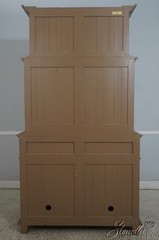 70896: WOODLAND Large Country Distressed Painted Cabinet