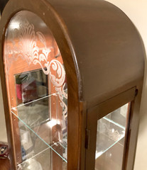 *Local Only* Vintage PHILIP REINISCH Curio Cabinet 72″ x 18″ Bright BEAUTIFUL!