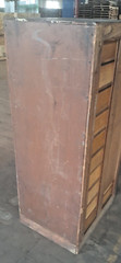 Antique 20 Drawer Lovely mitered Hardwood Wood Cabinet – USA -c