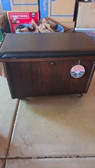 lane furniture record cabinet vintage