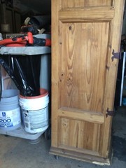Custom Built Pine Cabinet For TV