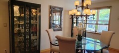 Curio Display set of 2 Cabinets made by Thomasville.