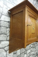 Antique Wooden Medicine Cabinet Wall Cabinet Hanging Cabinet