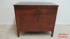 Antique Mahogany Carved French Sideboard Server Bachelors Chest Console