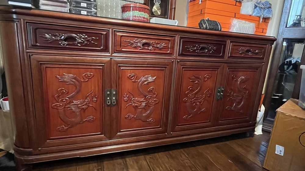 Mahogany cabinet