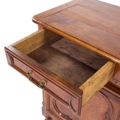 Early 19th Century French Cherry Wood Cupboard Dresser