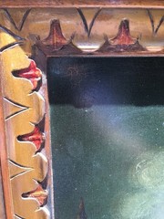 Berkey & Gay Hand-Painted Antique Cabinet