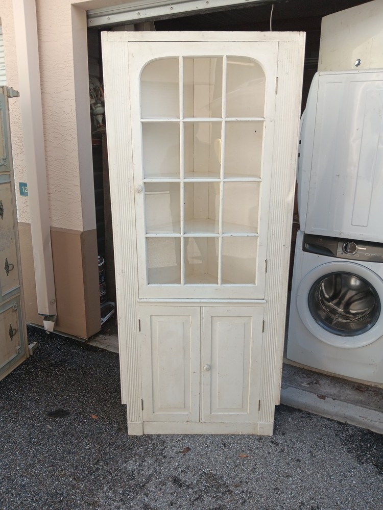 Antique Corner Cabinet