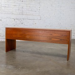 Vintage Scandinavian Modern Teak Low Chest or Bench Style of Kai Kristiansen