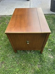 Imperial Furniture Company Grand Rapids Music Minder Vinyl Album Storage Cabinet