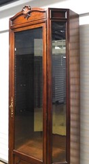 Century Furniture Tall 85″ Wood & Glass Framed Display/Storage Cabinet (2 Avail)