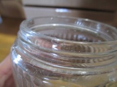 HOOSIER CABINET ORIGINAL TEA JAR LISTING LOT #7001