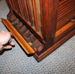 Antique Oak Spool Cabinet – Clark’s ONT – Country Store Spool Cabinet