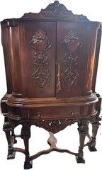 Antique Parlor Cabinet