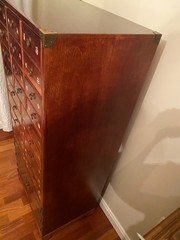 Large Antique Asian Apothecary Chest multi drawers for diverse storage