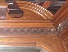3-piece SOLID WOOD VINTAGE CHINA DISPLAY CABINET 