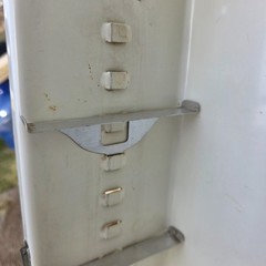 Vintage Industrial Chrome Metal Recessed Mirror Medicine Cabinet