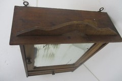Kitchen Medicine Apothecary Wood Apothecary Bathroom Cabinet Wall Hanging Count