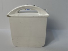 Dutch Delft Vermicelli Spice Cabinet Labeled Drawer Antique Replacement W/ Chips