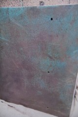 vintage lockable industrial pigeon hole storage cabinet. Rare with Lockable door