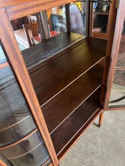 Antique Berkey & Gay Sheraton Style Cabinet