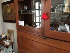 Antique Plantation Desk Cabinet American 1880