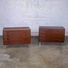 Scandinavian Mod Rosewood Cabinets Rud Thygesen & Johnny Sorensen for HG a Pair