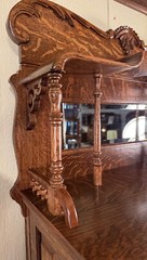 Antique Oak Harvard Co. Dental Cabinet #46X