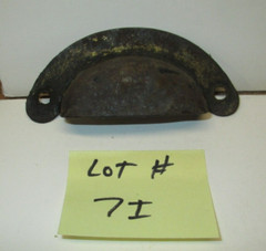 HOOSIER CABINET STYLE METAL BIN PULL – LOT # 7-I
