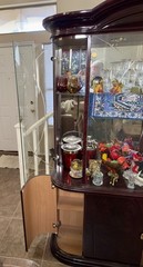 A CLASSICAL ITALIAN CHINA CABINET-DISPLAY CASE