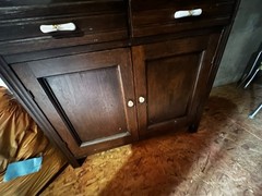 Antique Primitive Cabinet Cupboard Farmhouse