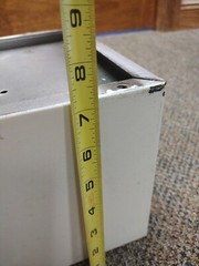 Vintage Cole Steel Index Card File Cabinet, Single Drawer, Industrial Equipment
