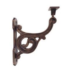2Pcs 7″ Stair Rail Bracket Antique Victorian Hand Rail Bracket Adjustable
