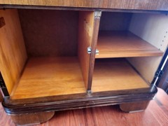 MCM Art Deco 1940 Vintage Doctor Medical or Bath/Bar Cabinet Hamilton #9909-A