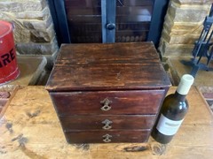 Bank of Drawers, Apothecary, Collectors Cabinet, Industrial, Scratch Built