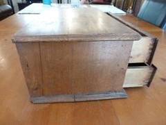 Antique Early 1900s Crowley’s Needles Sewing Spool Cabinet Store Display