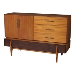 Rare Mid-century Mahogany 4066 Buffet/Credenza by John Keal for Brown Saltman