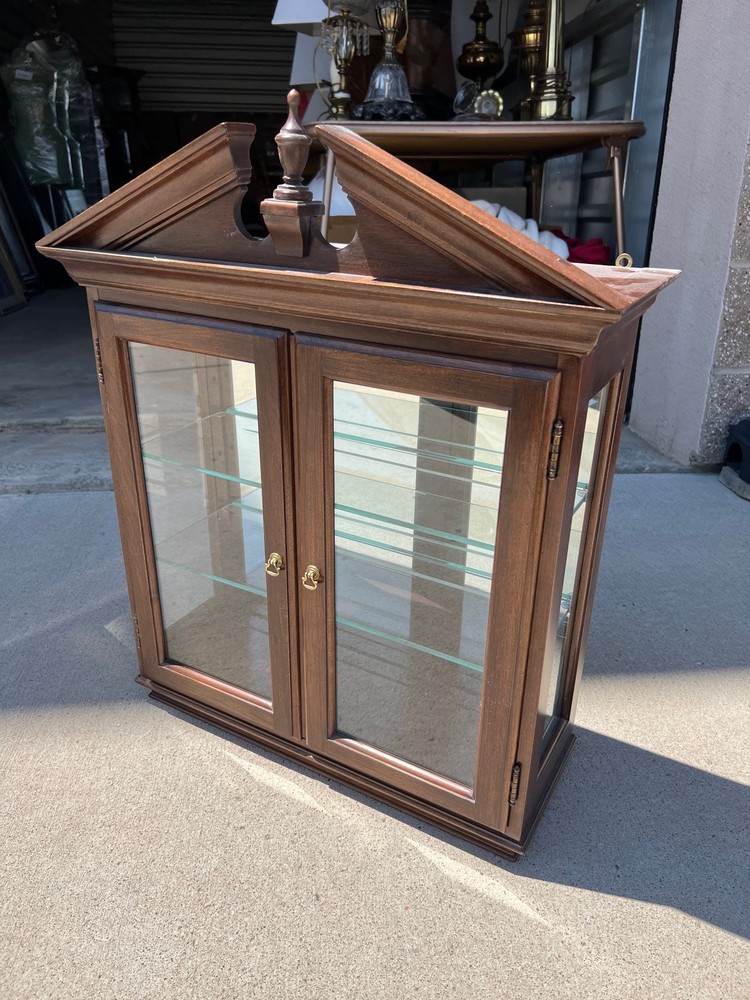 Ethan Allen Wall Display Case