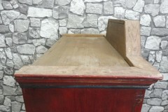 Antique Wooden Wall Cabinet Hanging Cabinet Bathroom Cabinet 1860